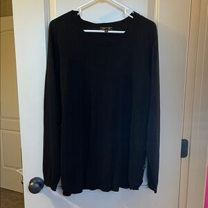 Classic Black Crew Neck Sweater